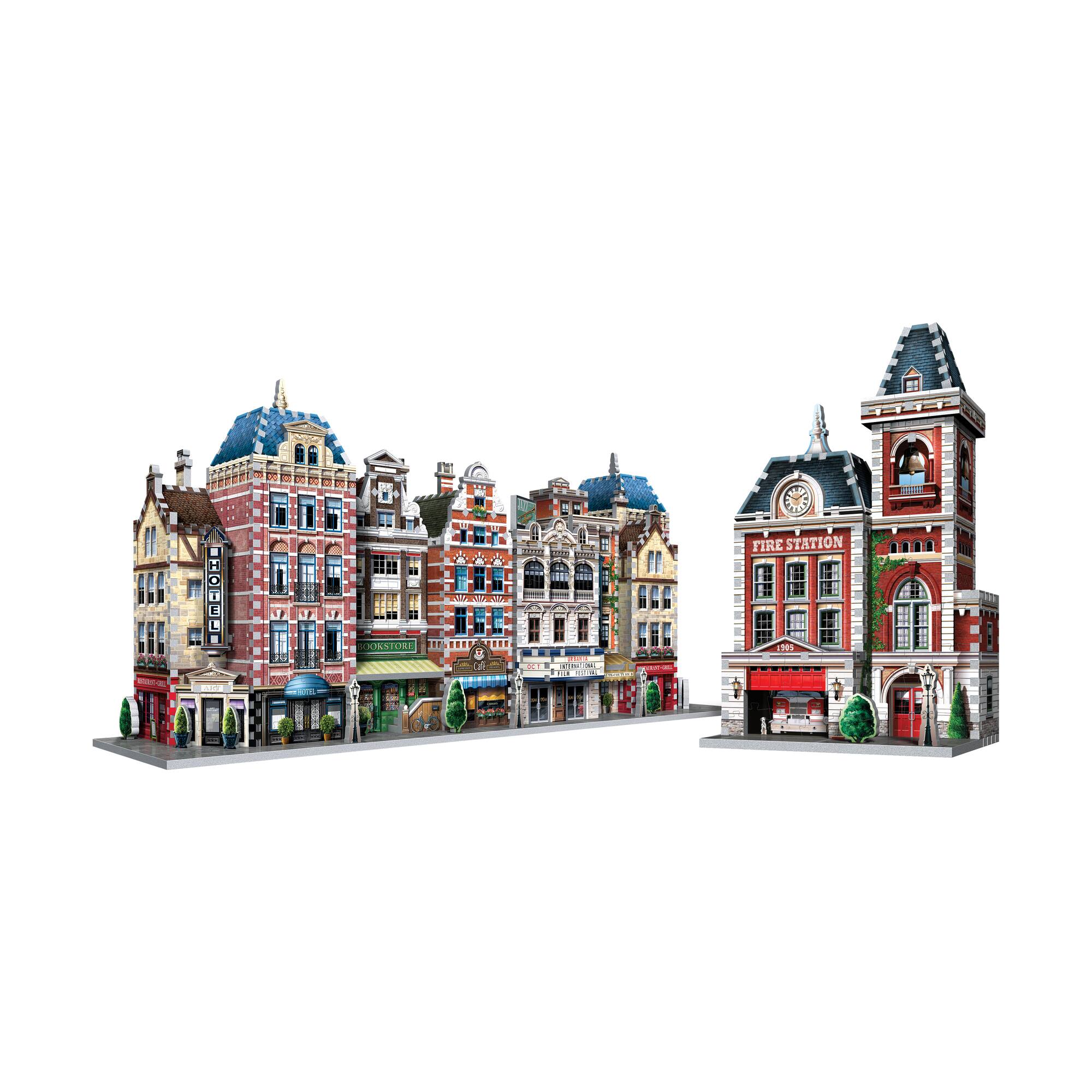 Urbania Collection - Cafe 3D Puzzle: 285 Pcs